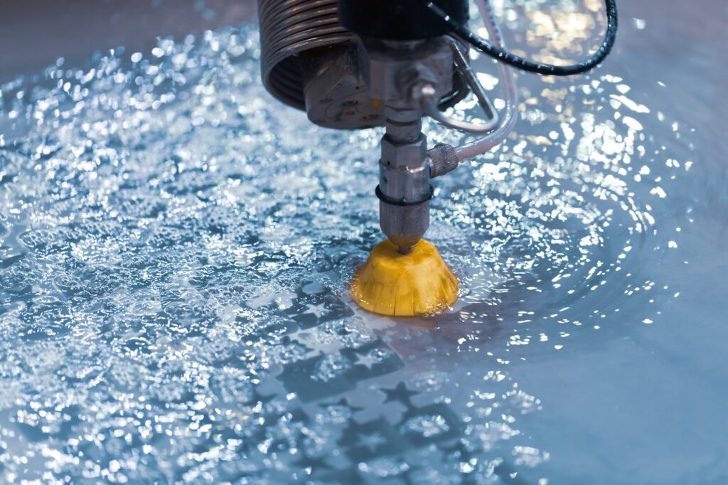 CNC water jet cutting machine